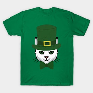 Irish St Patricks Day Funny Cat Lover T-Shirt